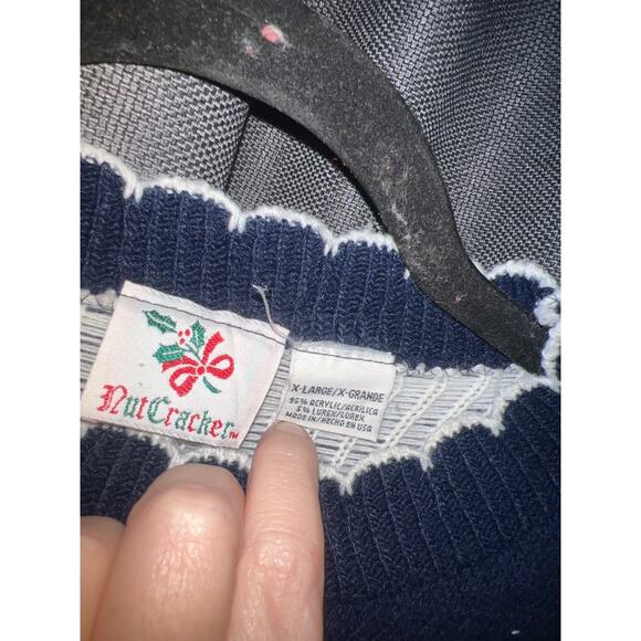 Ugly Christmas Sweater Xmas Size XL Vintage - Picture 2 of 3